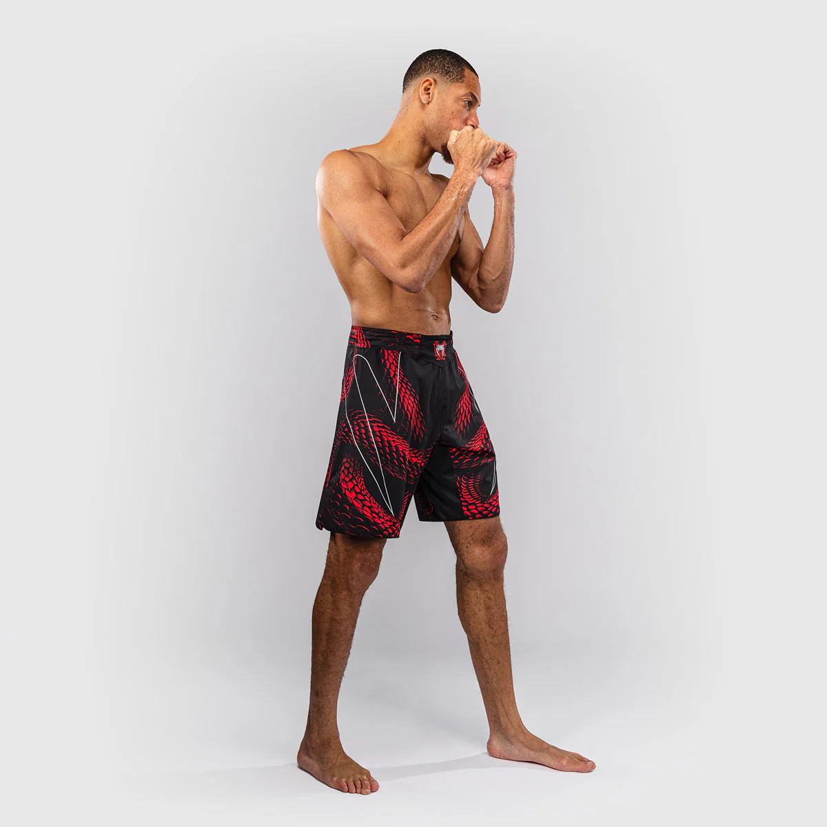 Shorts de MMA Venum Matupa Noir-rouge  - Image 4