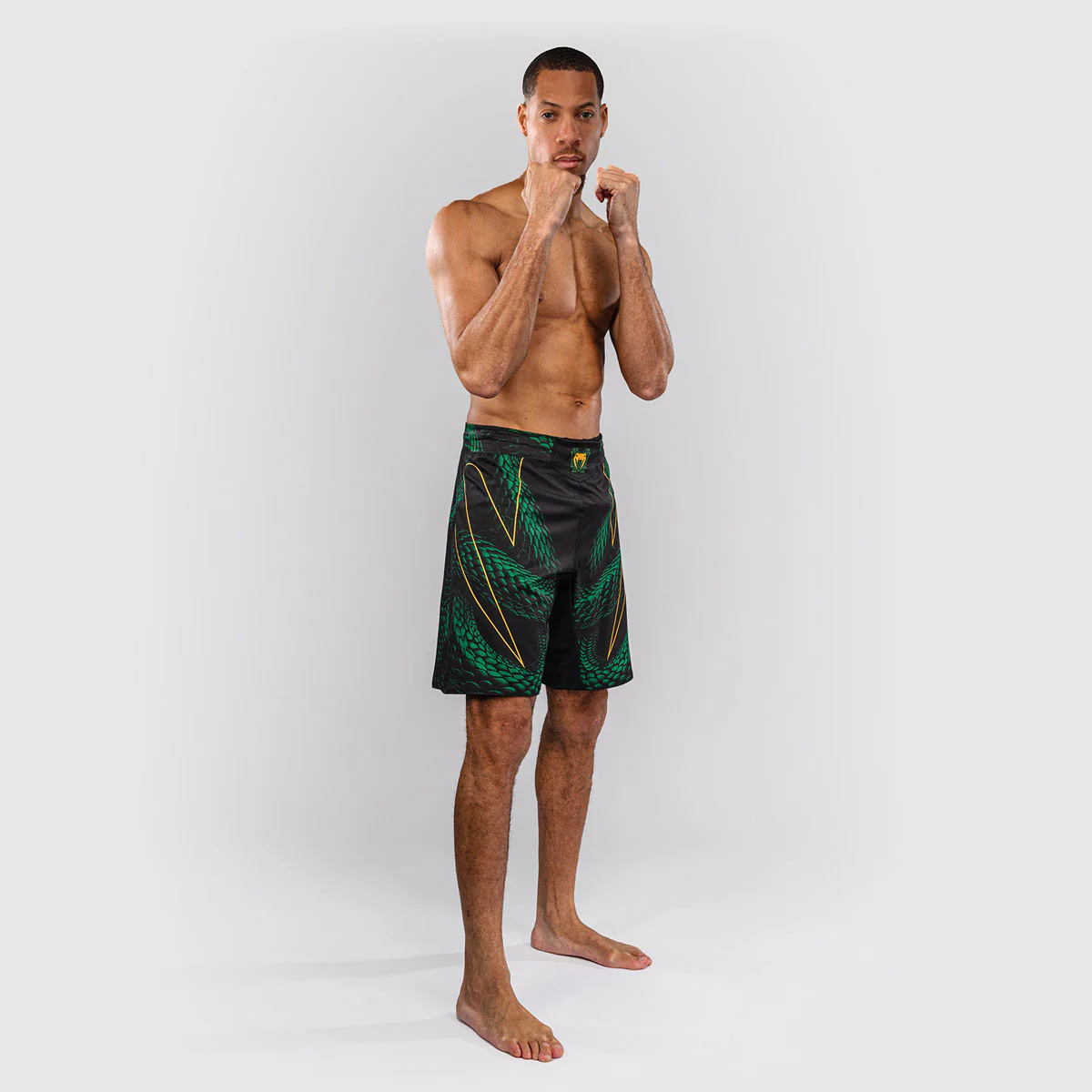 Shorts de MMA Venum Matupa Noir-vert  - Image 4