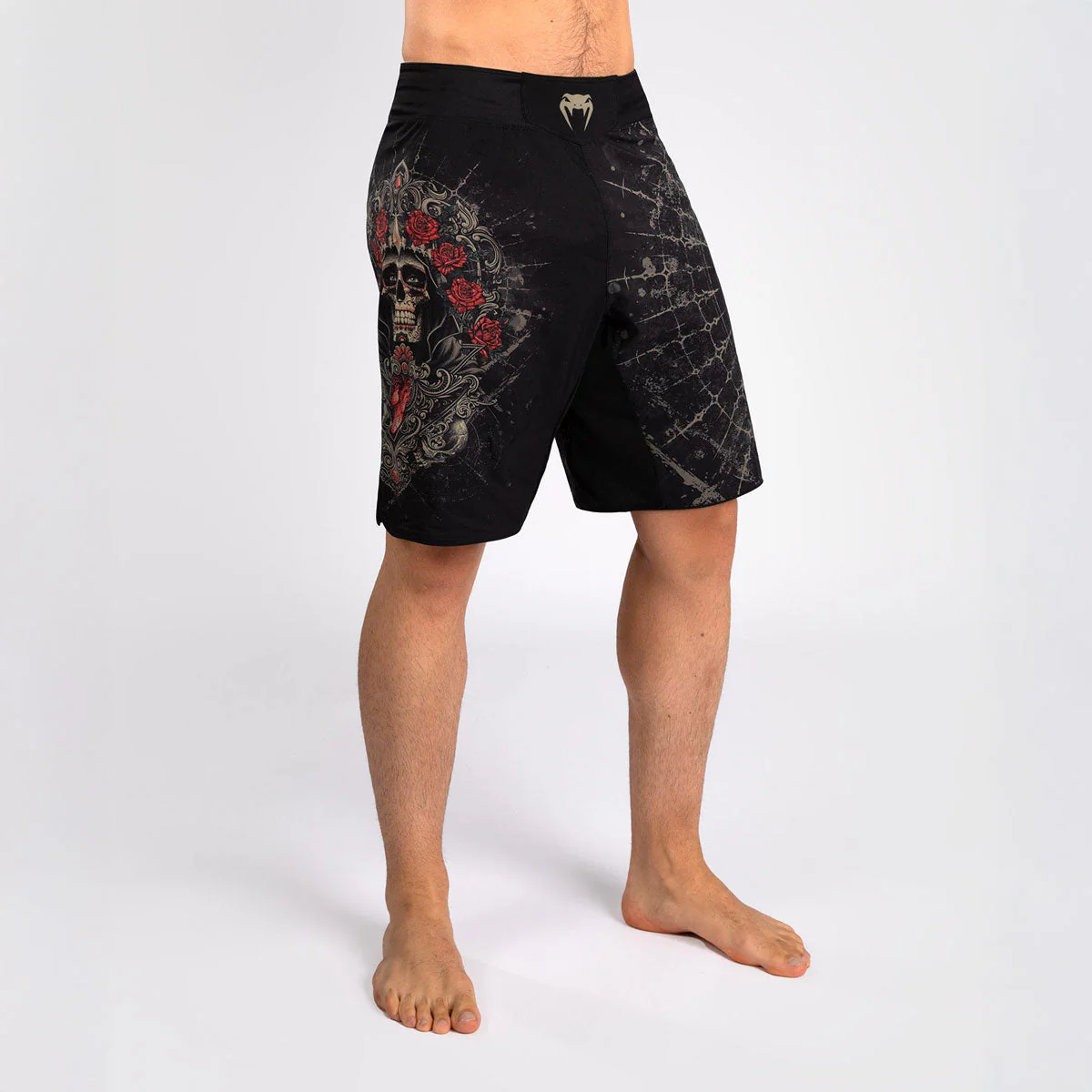 Shorts de MMA Venum Santa Muerte 5.0 Noir-Or  - Image 4