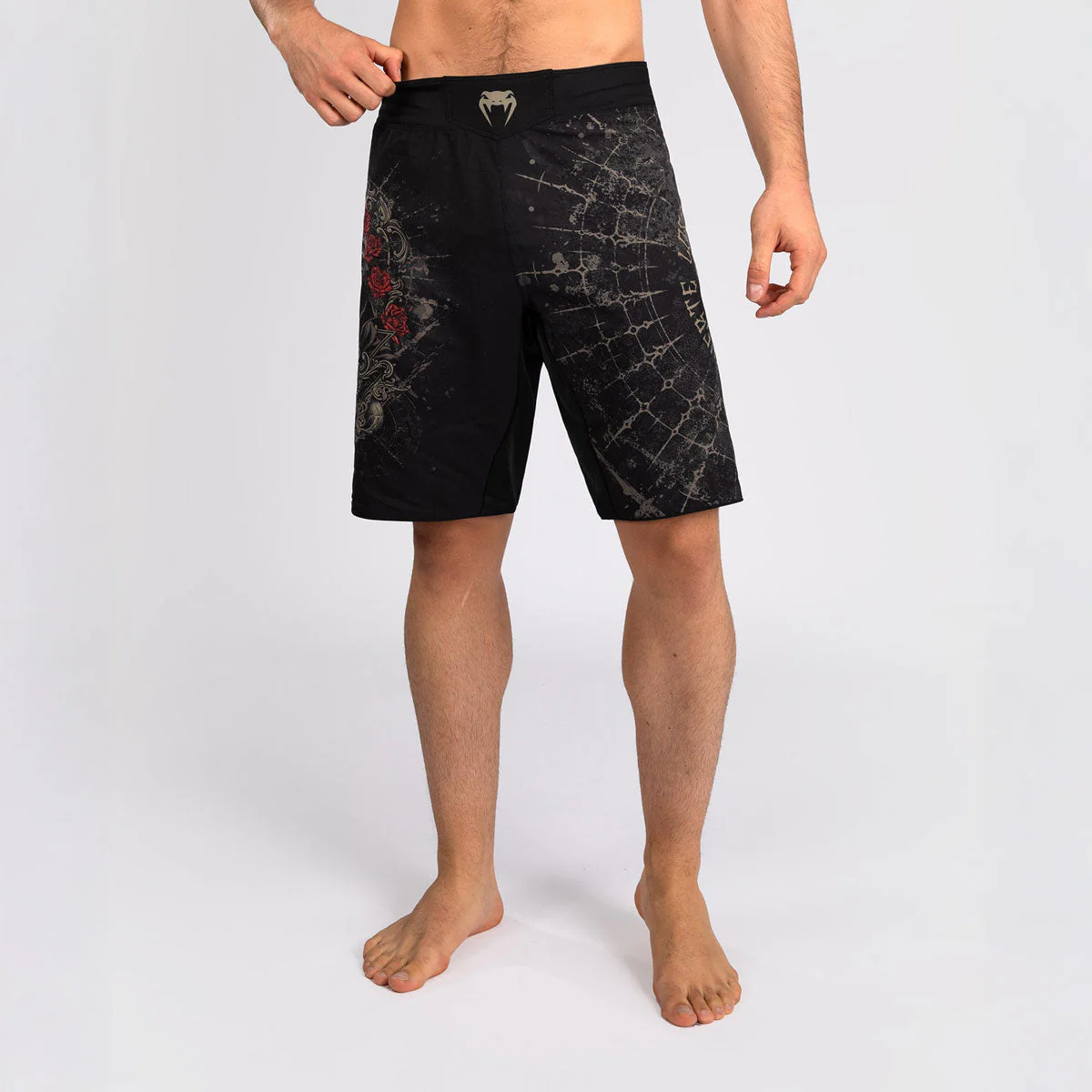 Shorts de MMA Venum Santa Muerte 5.0 Noir-Or  - Image 5