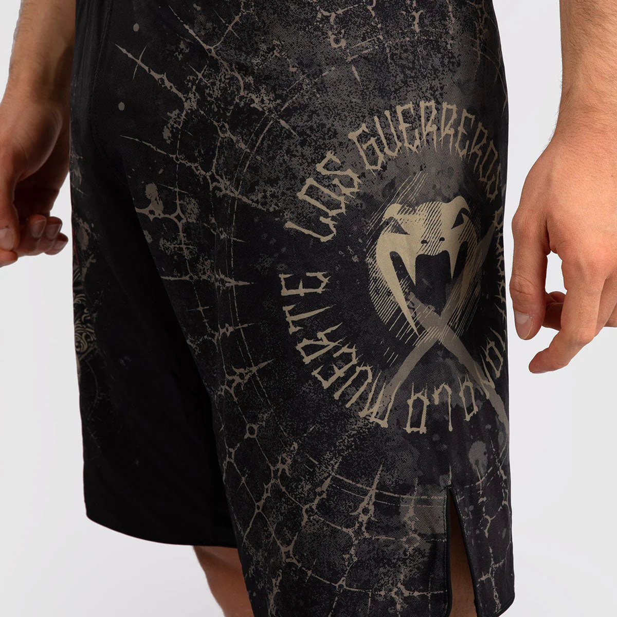 Shorts de MMA Venum Santa Muerte 5.0 Noir-Or  - Image 6