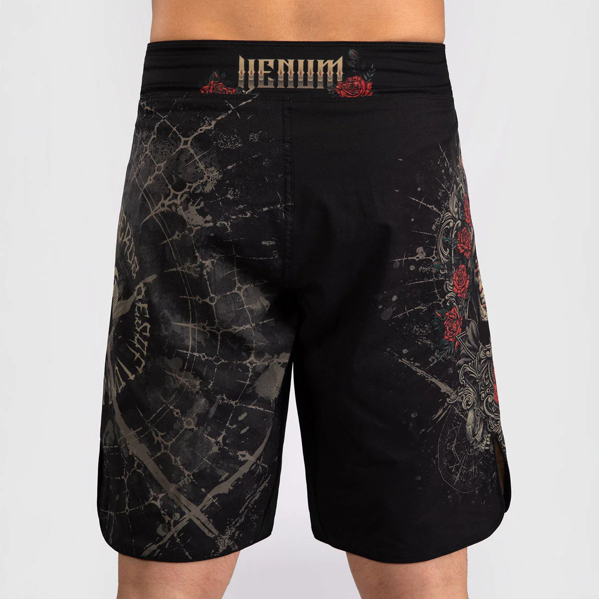 Shorts de MMA Venum Santa Muerte 5.0 Noir-Or  - Image 7