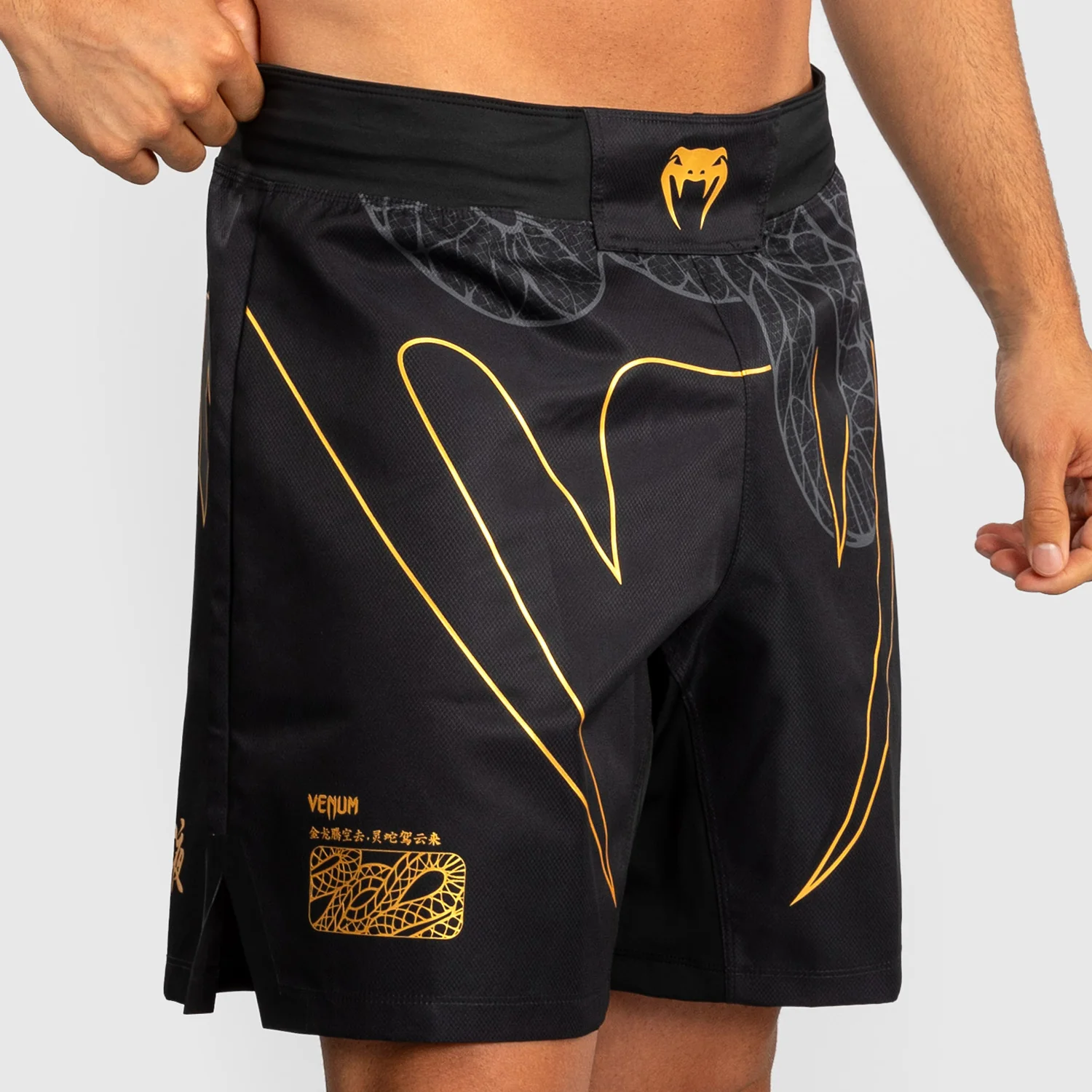 Shorts de MMA Venum Serpenti Noir  - Image 3