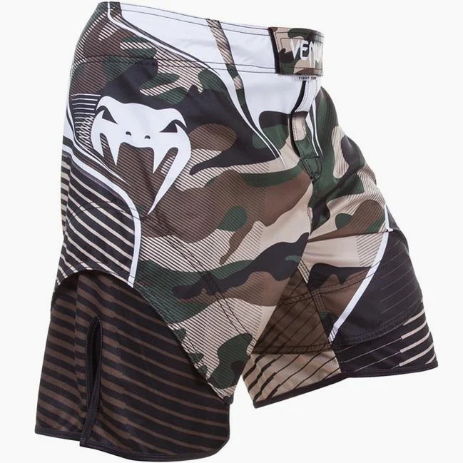 Shorts de MMA Venum Camo Héros Camouflage Vert 