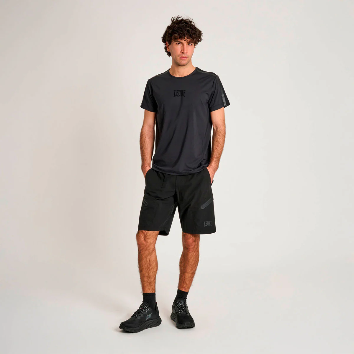 Shorts d'entraînement Leone Black Lion ABX312 Noir  - Image 4