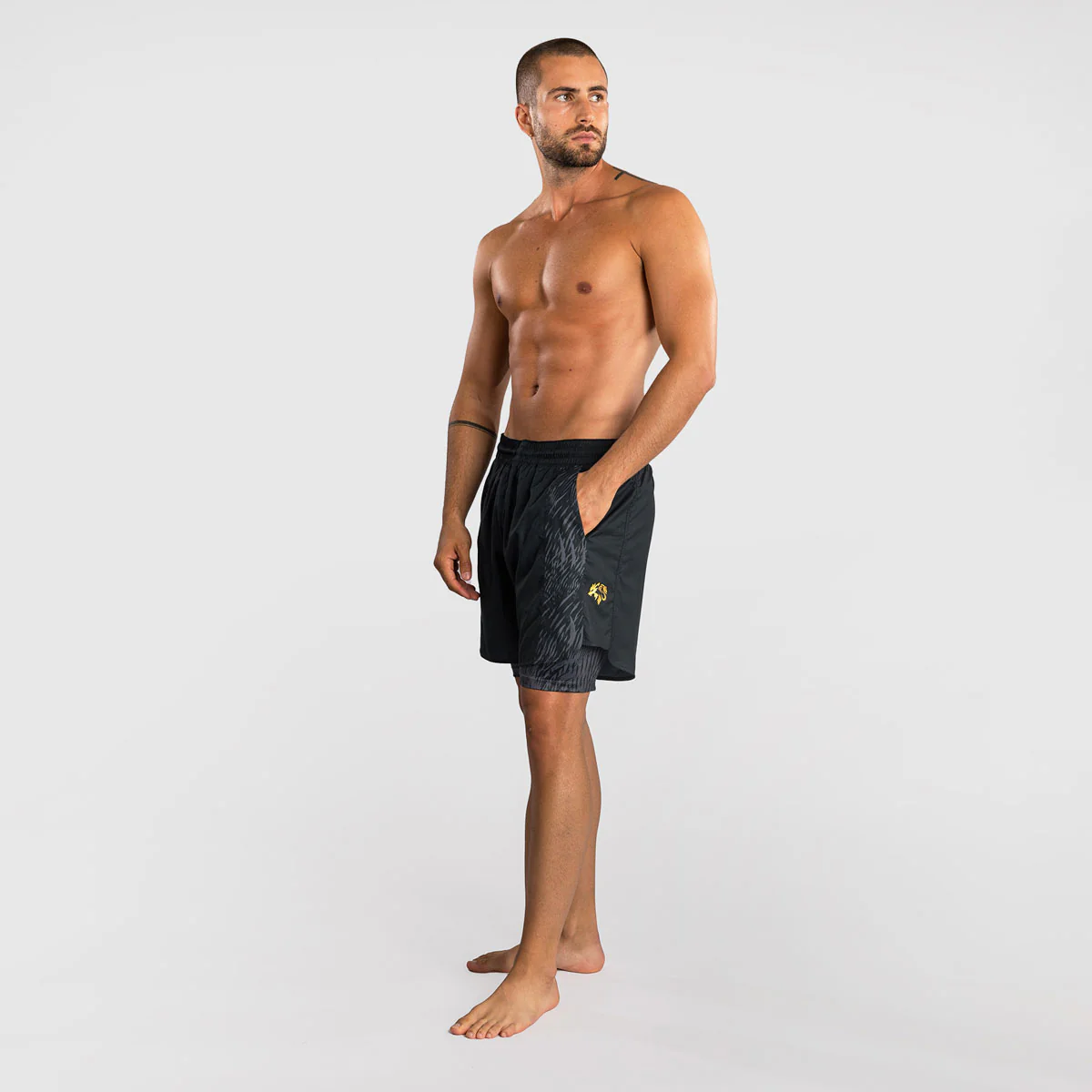 Shorts d'entraînement Venum x Chimaev Wild Borz Noir  - Image 5