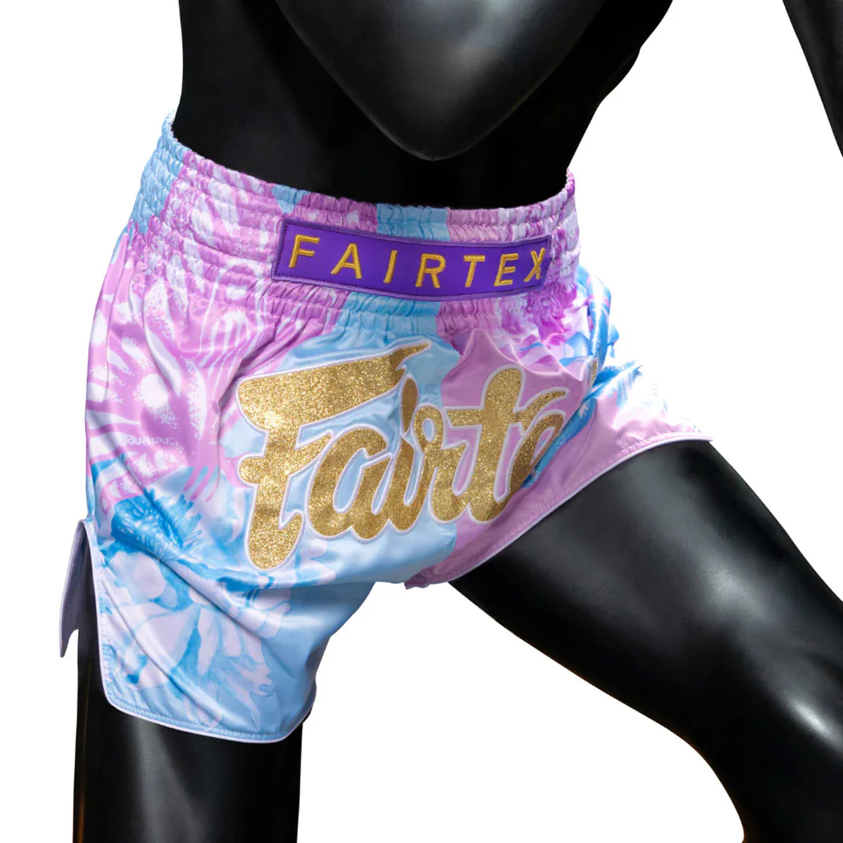 Shorts kick-thaï Fairtex Fleur Édition Limitée  - Image 4