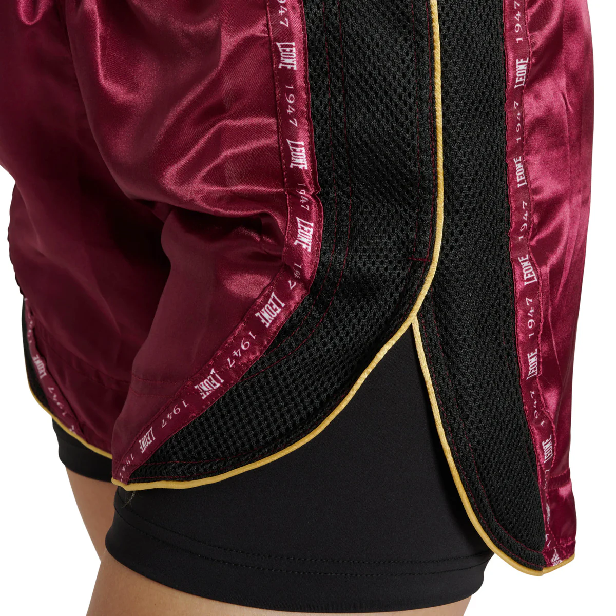 Shorts kick-thaï femme Leone Classic AB882 Violette  - Image 3