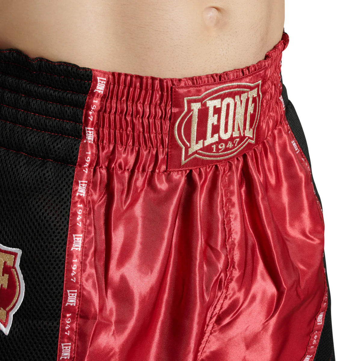 Shorts kick-thaï Leone Classic AB881 Rouge  - Image 5