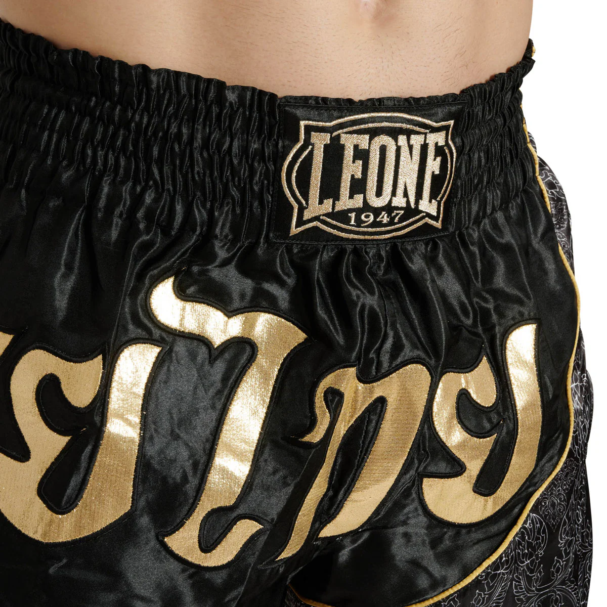 Shorts kick-thaï Leone Elite AB879 Noir  - Image 6