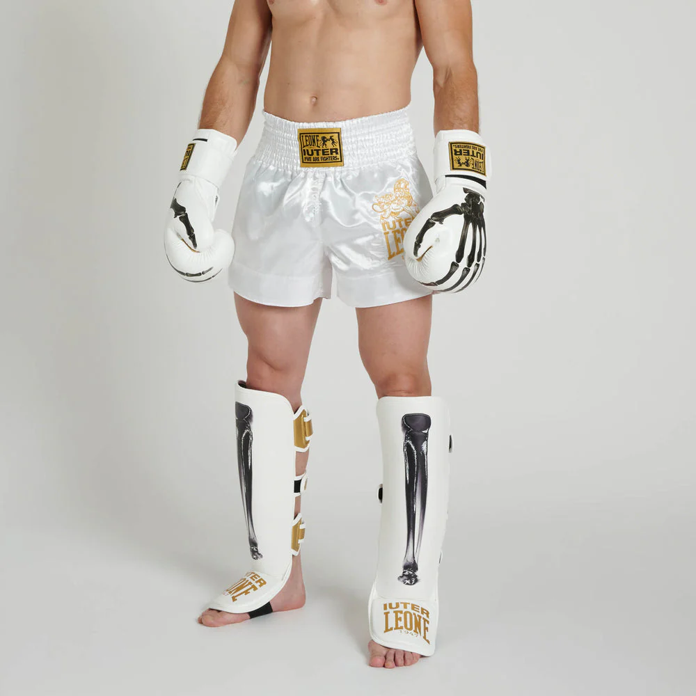 Shorts kick-thaï Leone IUTER AB02IU Blanc  - Image 6
