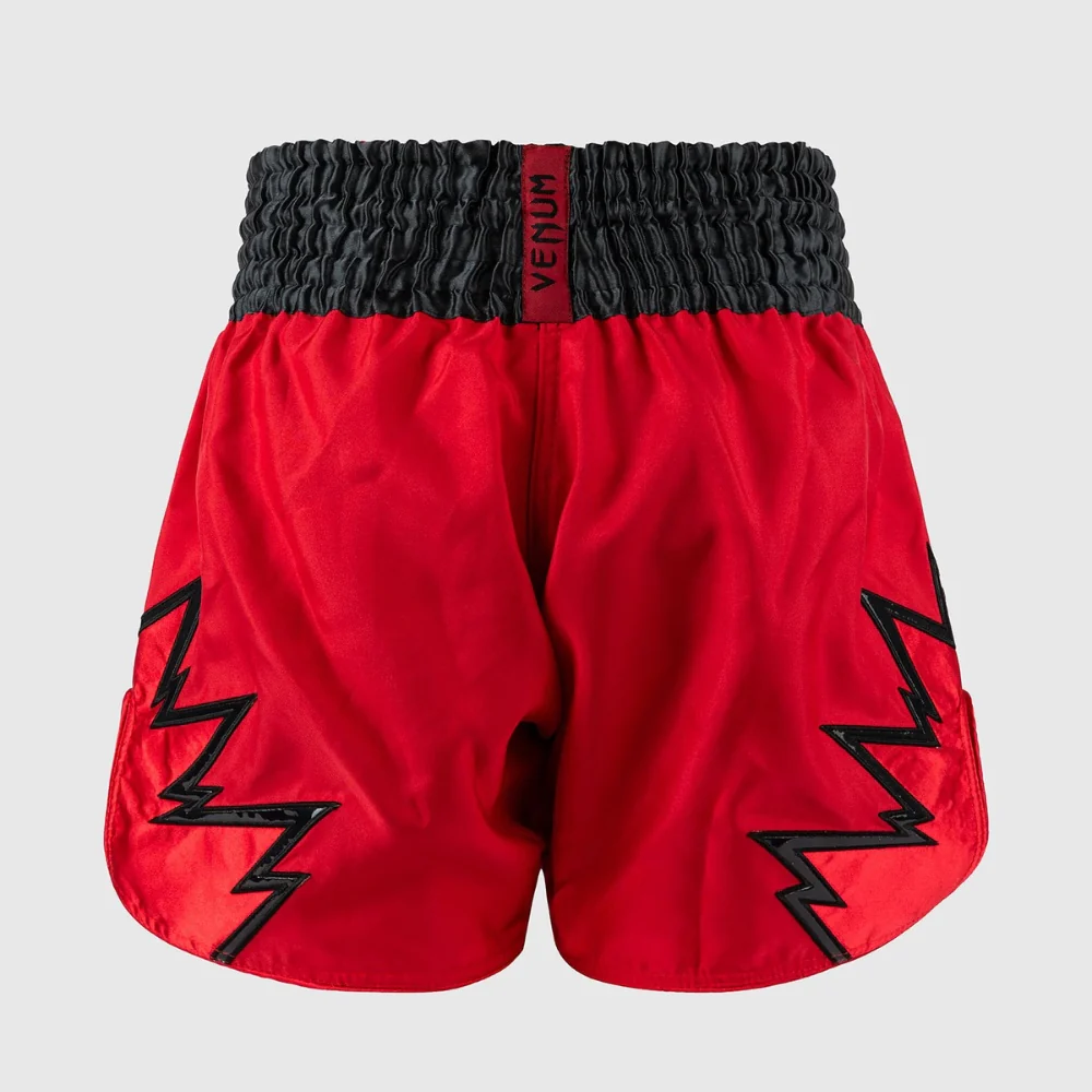 Shorts kick-thaï Venum Inferno 2.0 Rouge-gris-noir  - Image 4