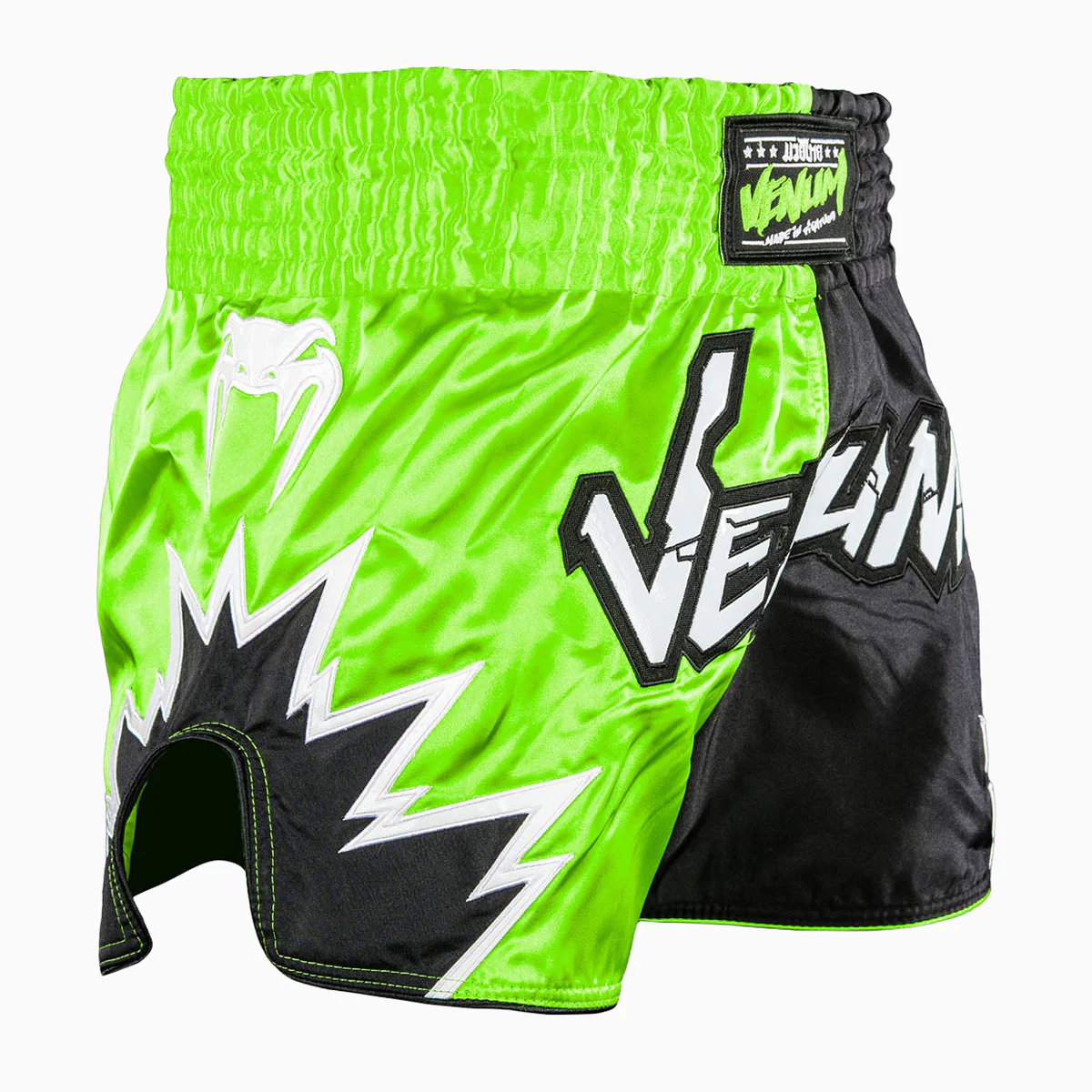 Shorts kick-thaï Venum Inferno 2.0 Vert-noir  - Image 2
