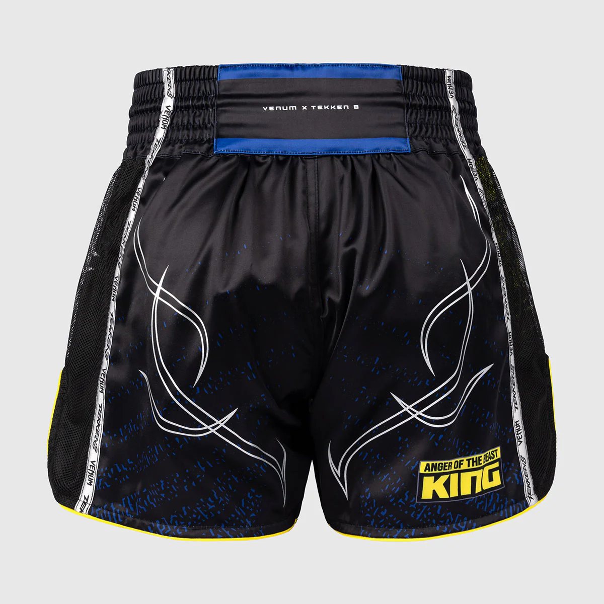 Shorts kick-thaï Venum Tekken 8 King Noir-jaune  - Image 4