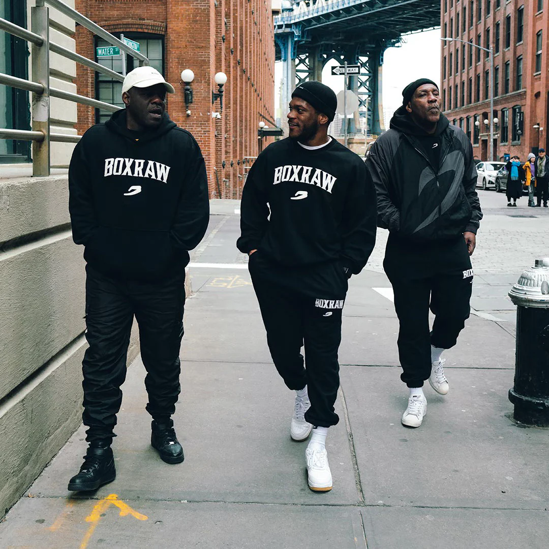 Sweat Boxraw East Street à capuche Noir  - Image 12