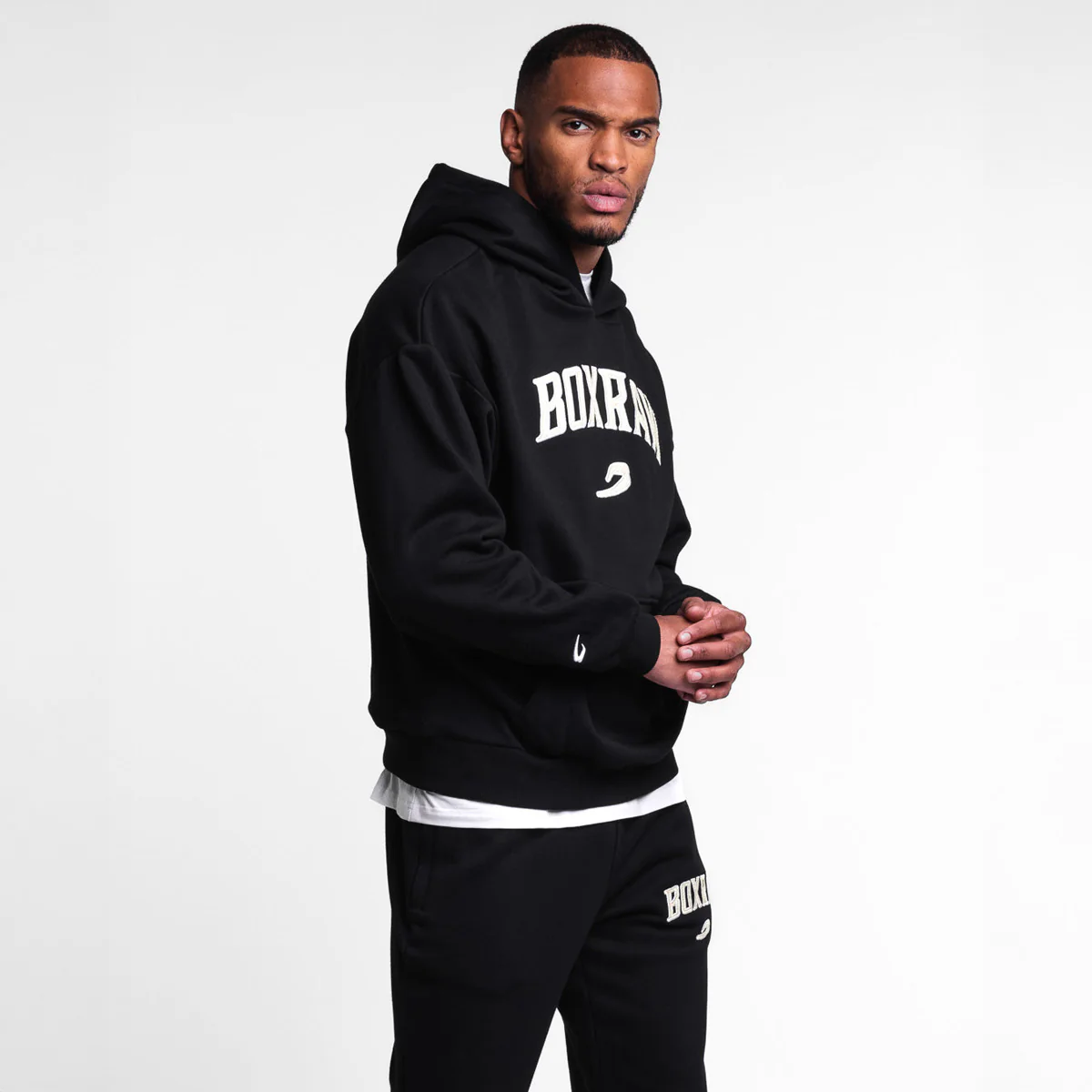 Sweat Boxraw East Street à capuche Noir  - Image 4