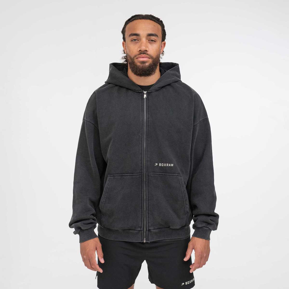 Sweat Boxraw Sparring Club Oversize à capuche et zip  - Image 2