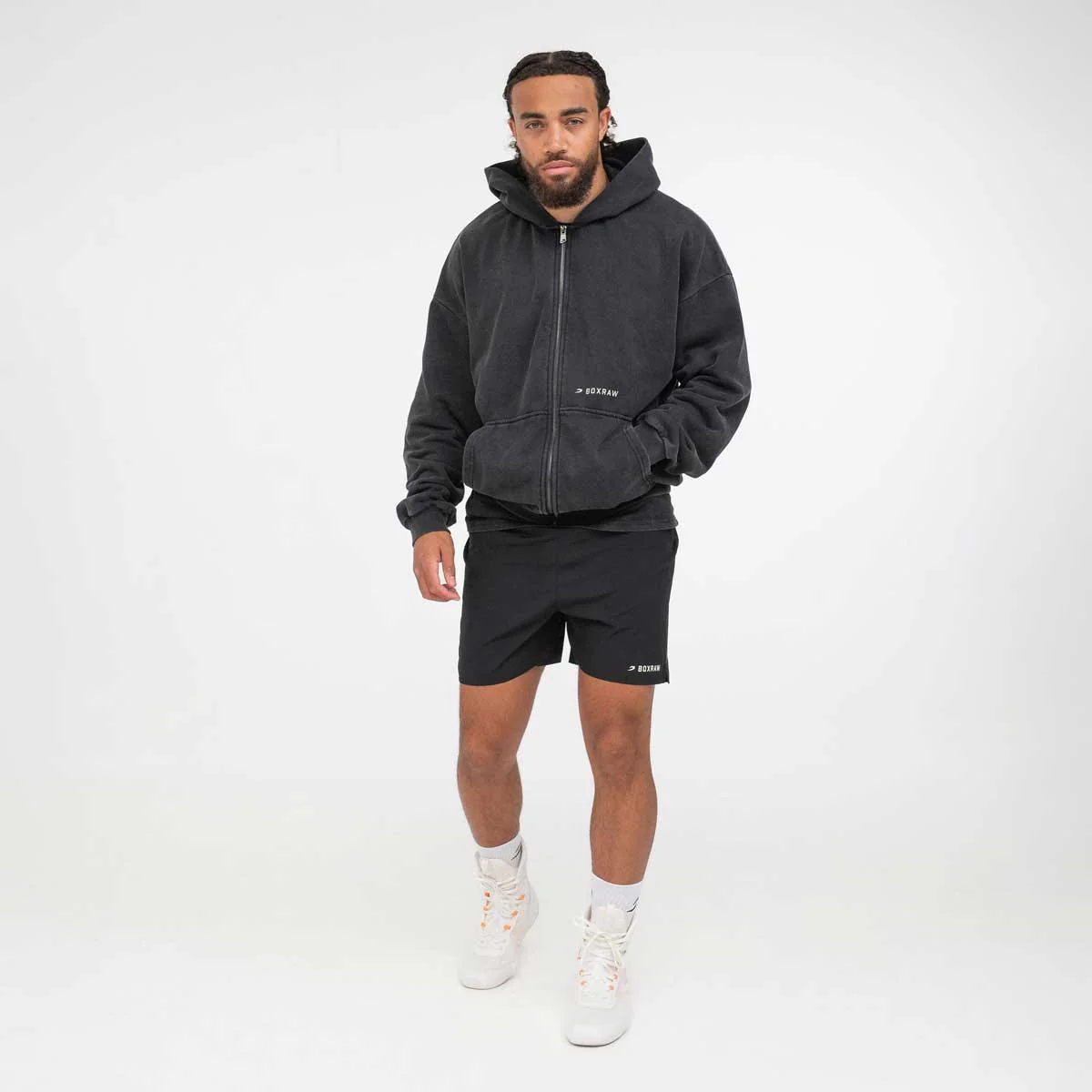 Sweat Boxraw Sparring Club Oversize à capuche et zip  - Image 3