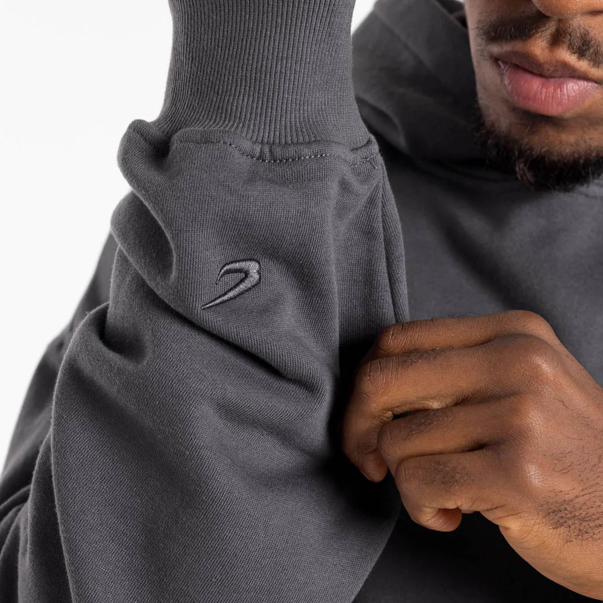 Sweat Boxraw We Don't Play Boxing oversize à capuche Gris-rose  - Image 10