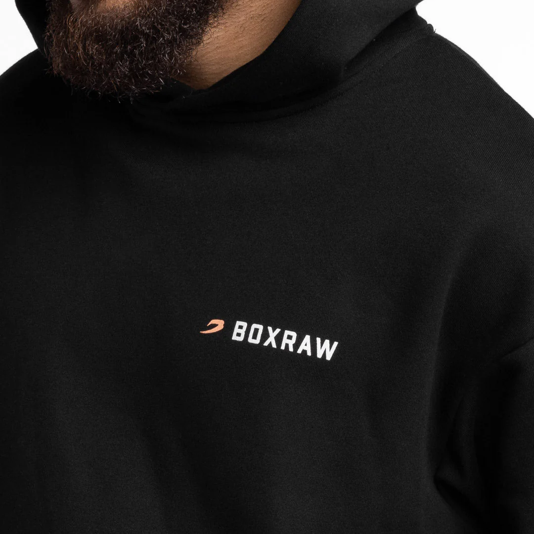 Sweat Boxraw We Don't Play Boxing oversize à capuche Noir  - Image 7
