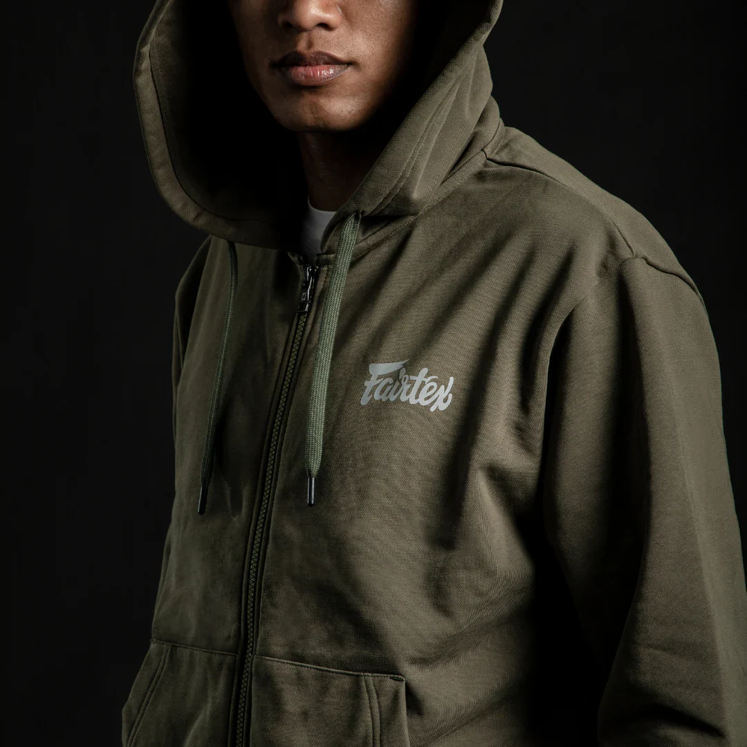 Sweat Fairtex FHS22 à capuche Vert  - Image 4
