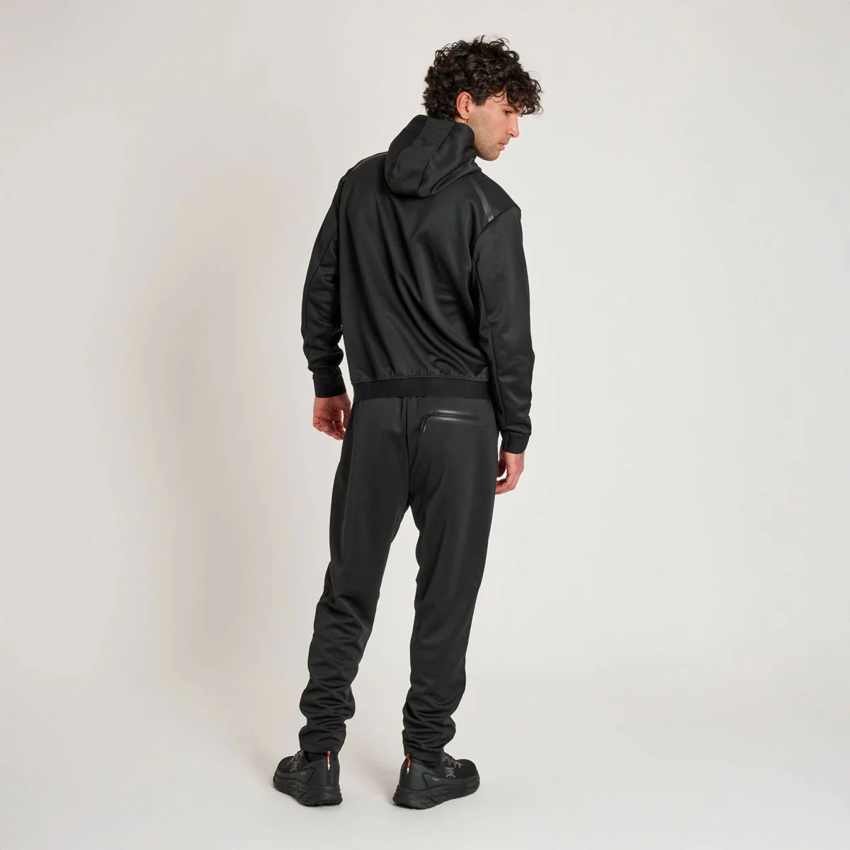 Sweat Leone Black Lion à capuche ABX313 Noir - Image 5