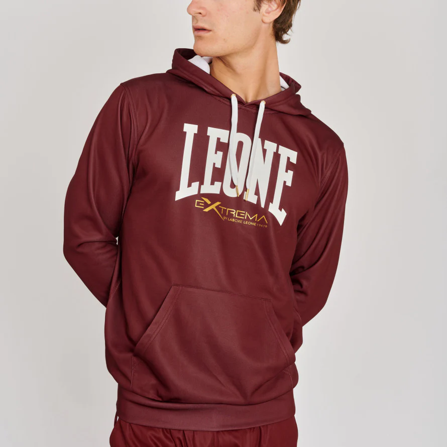 Sweat Leone Extrema Logo avec capuche ABX111  - Image 15