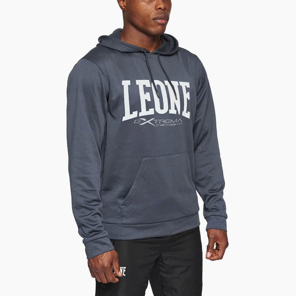 Sweat Leone Extrema Logo avec capuche ABX111  - Image 4