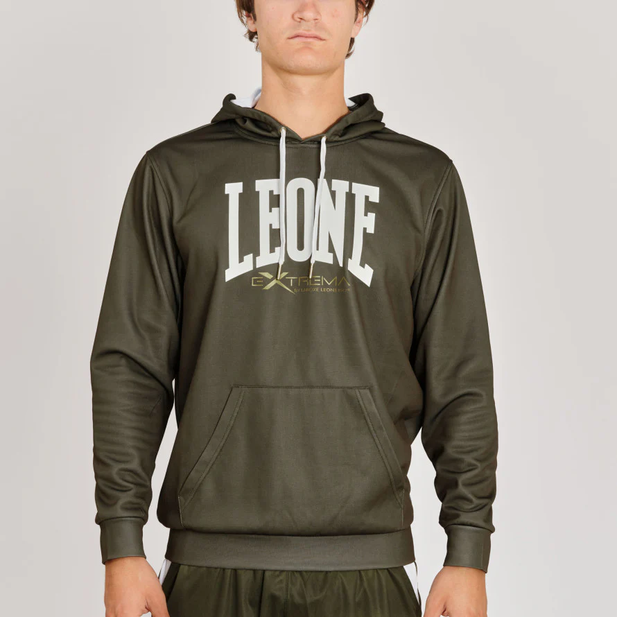 Sweat Leone Extrema Logo avec capuche ABX111  - Image 9