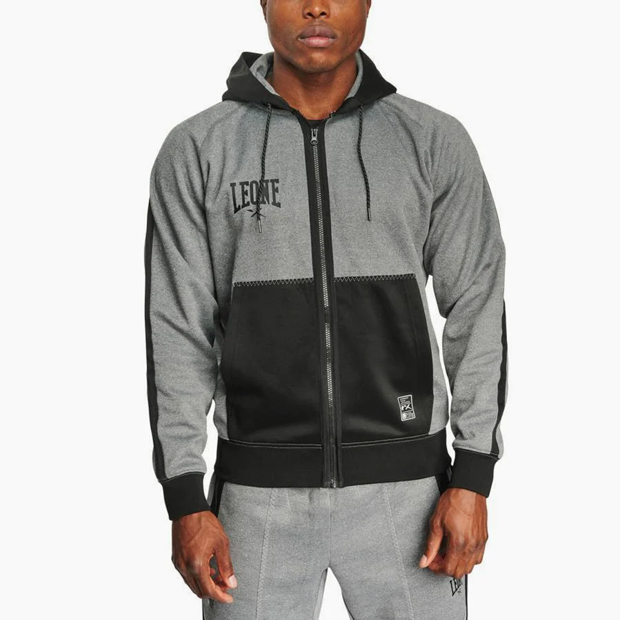 Sweat Leone Melange ABX611 avec capuche 