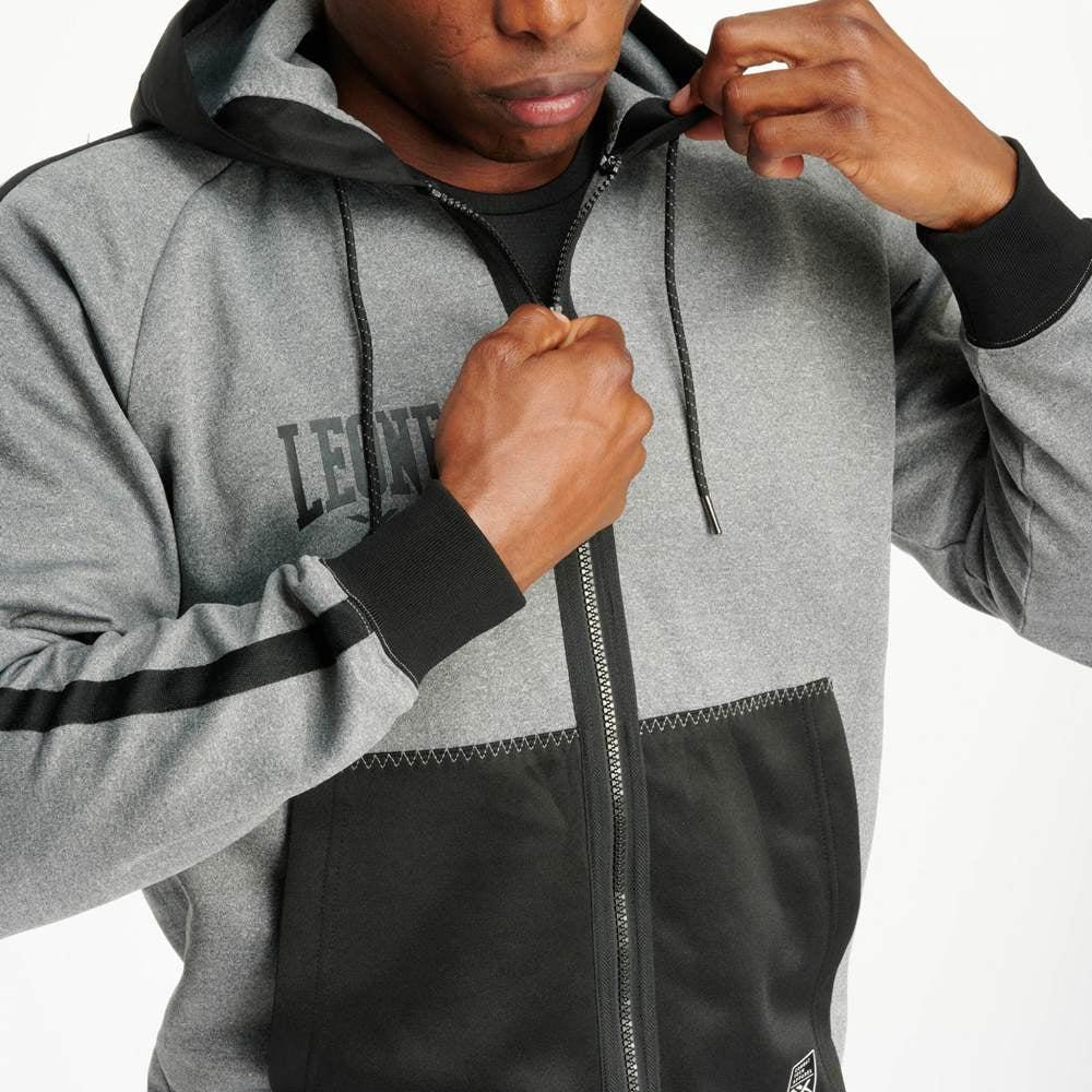 Sweat Leone Melange ABX611 avec capuche  - Image 9