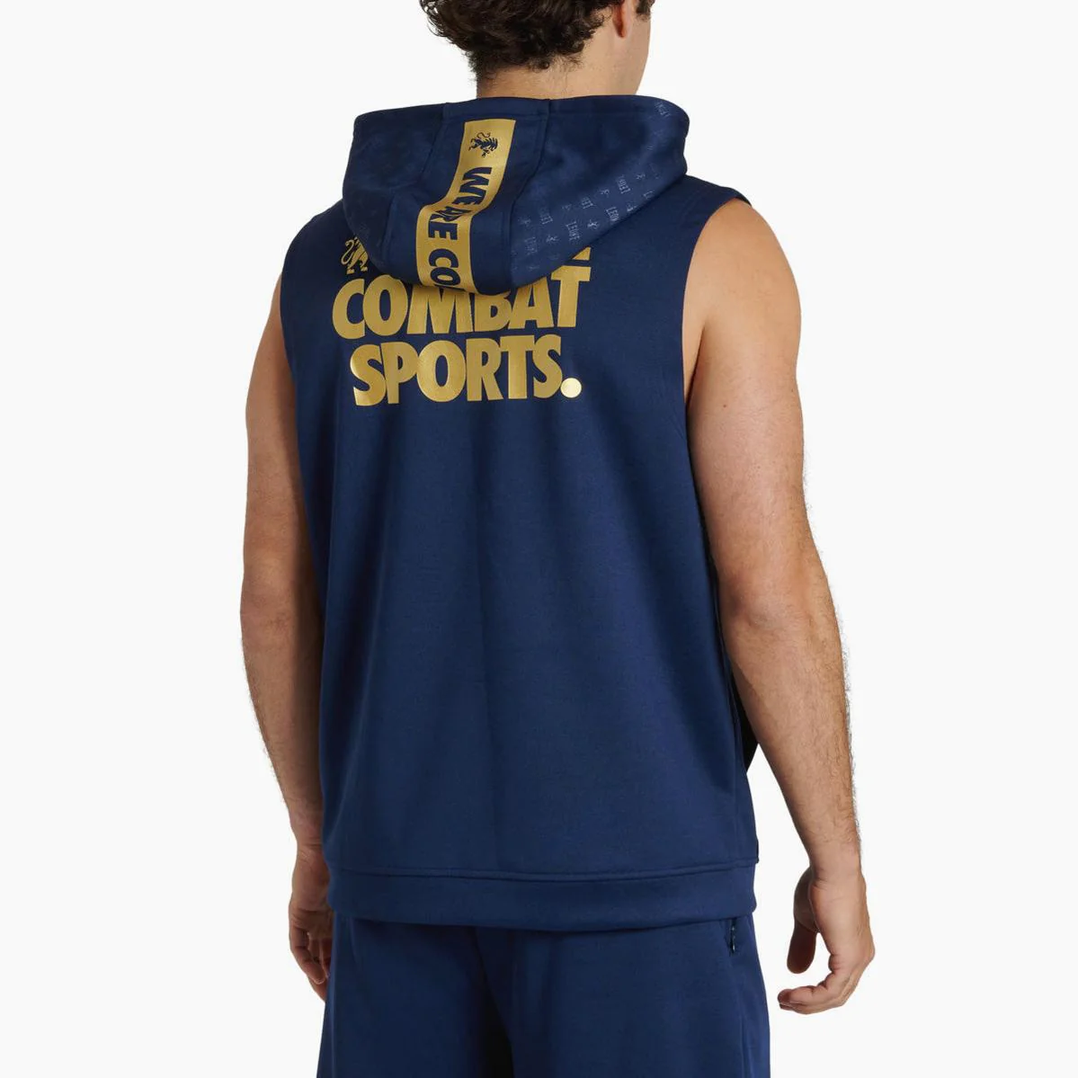 Sweat sans manches avec capuche Leone DNA ABX720 Bleu  - Image 2
