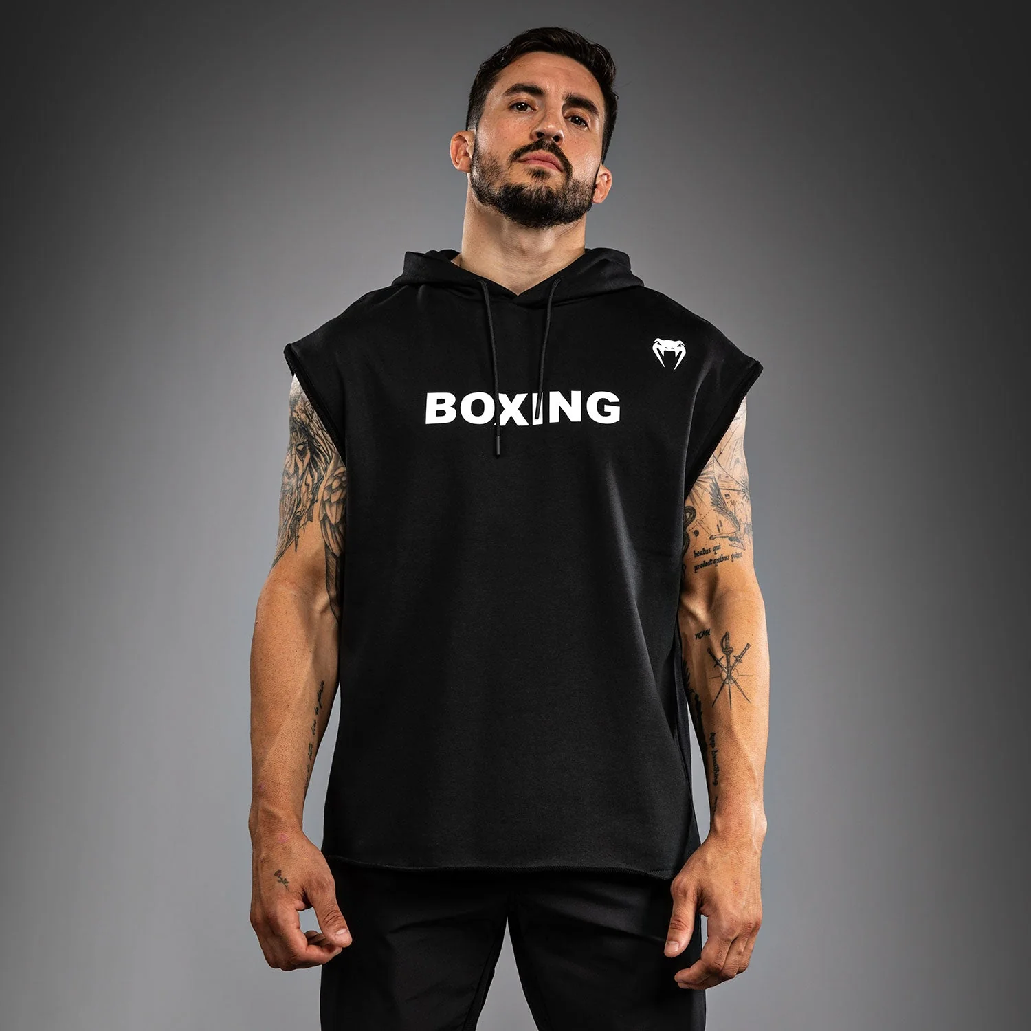 Sweat sans manches Venum Boxe VT avec capuche 