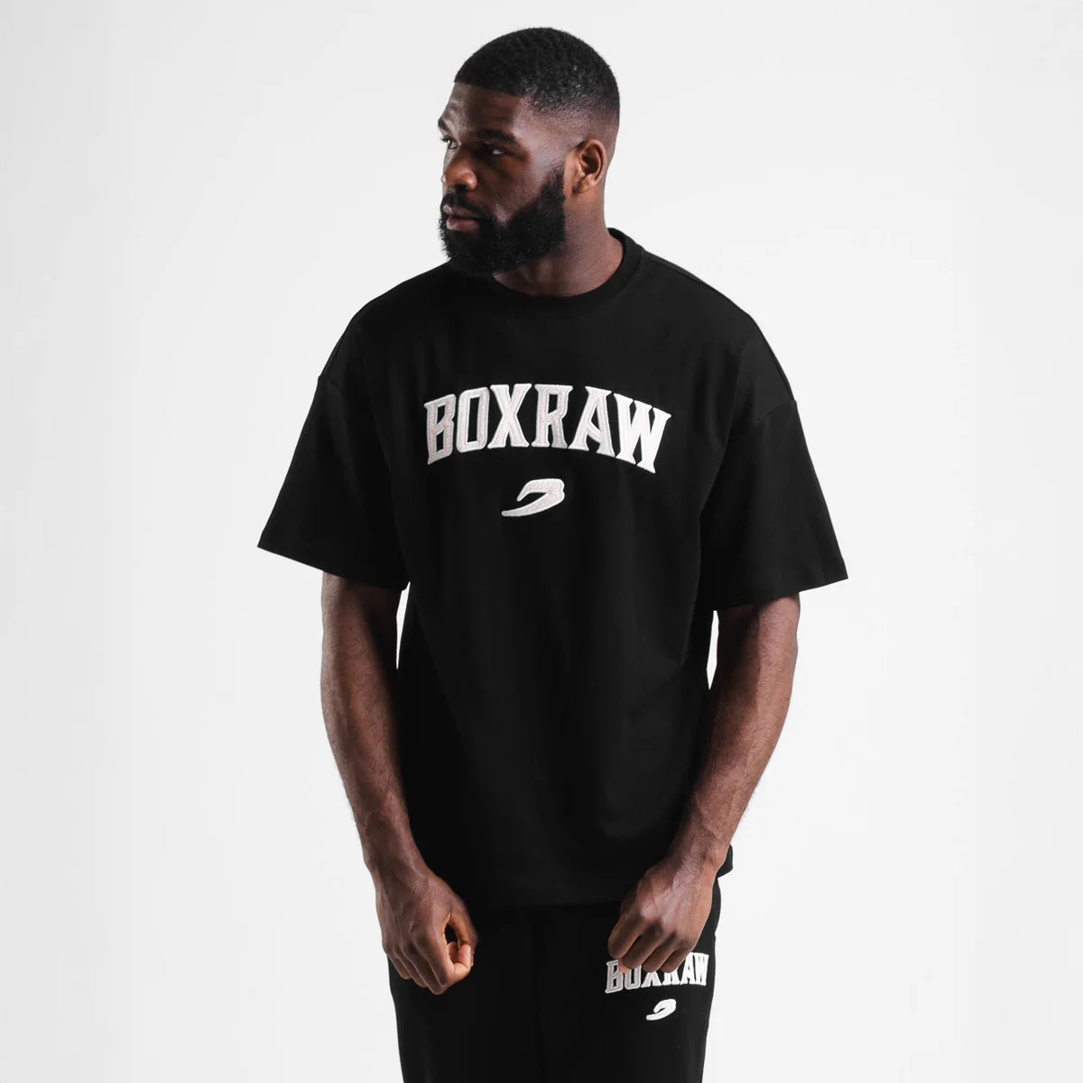 T-shirt Boxraw East Street Oversize Noir  - Image 4