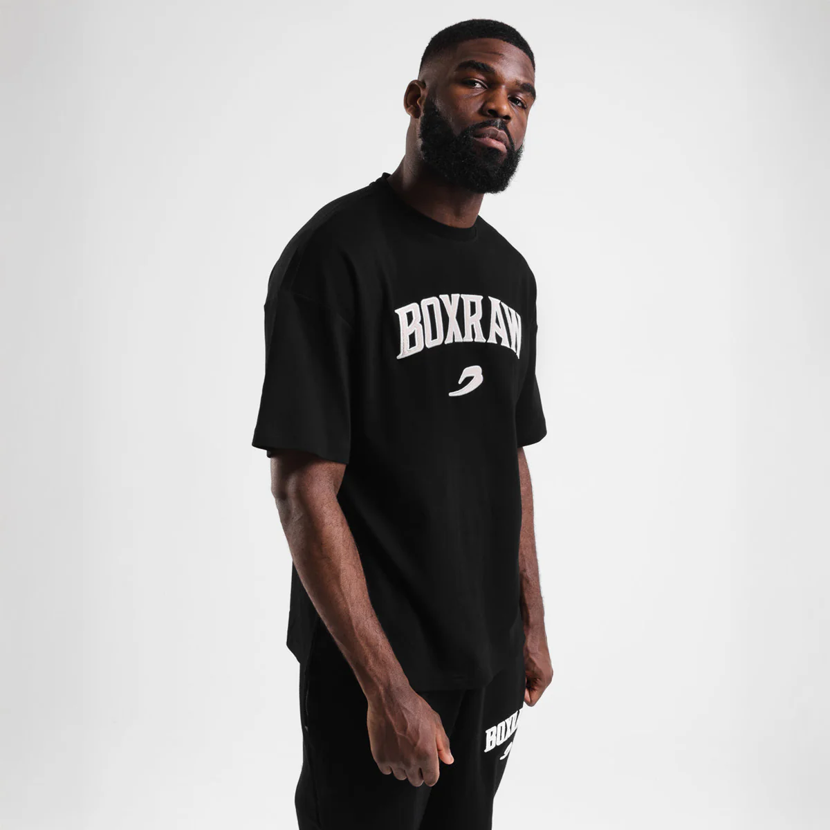T-shirt Boxraw East Street Oversize Noir  - Image 5