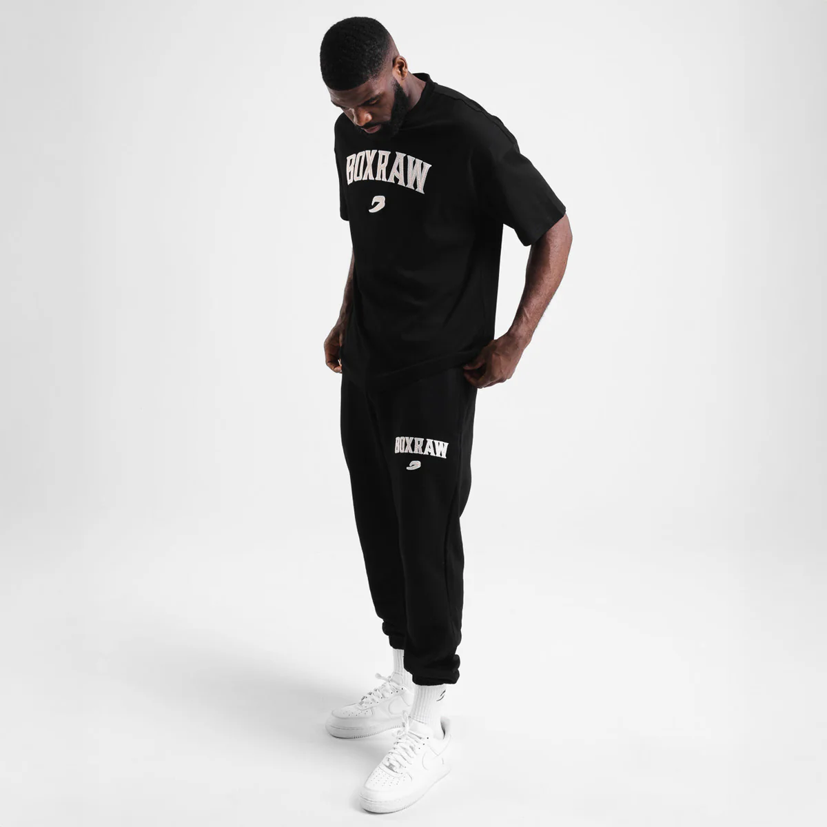 T-shirt Boxraw East Street Oversize Noir  - Image 6
