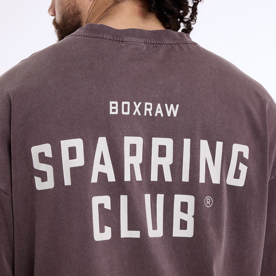 T-shirt Boxraw Sparring Club Oversize Marron - Image 8