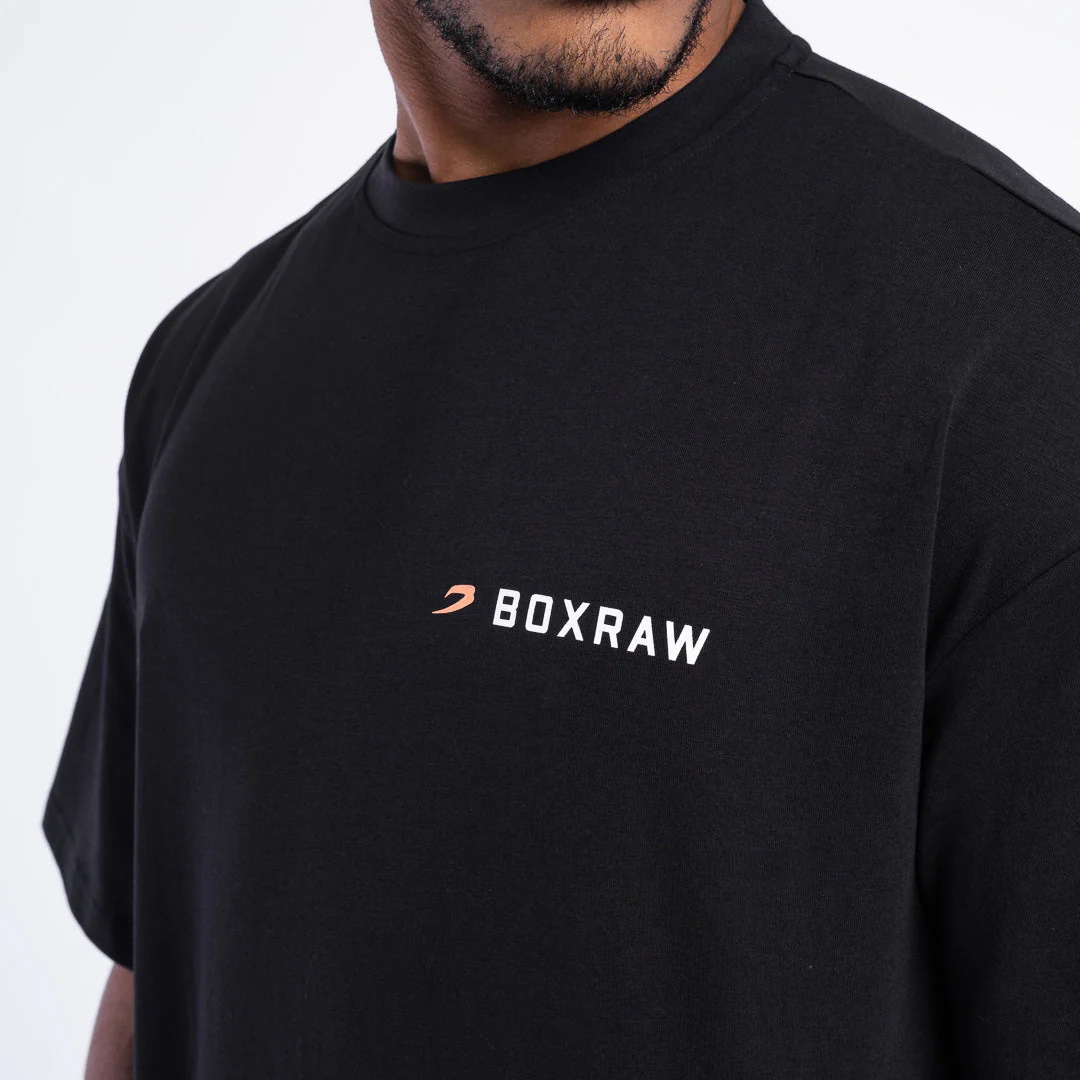T-shirt Boxraw We Don't Play Boxing Oversize Noir - Image 7