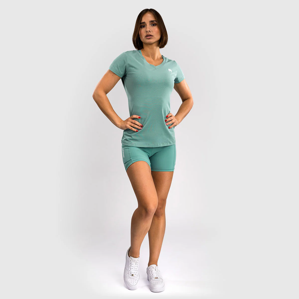 T-shirt Femme Venum Essential Vert d'eau  - Image 4