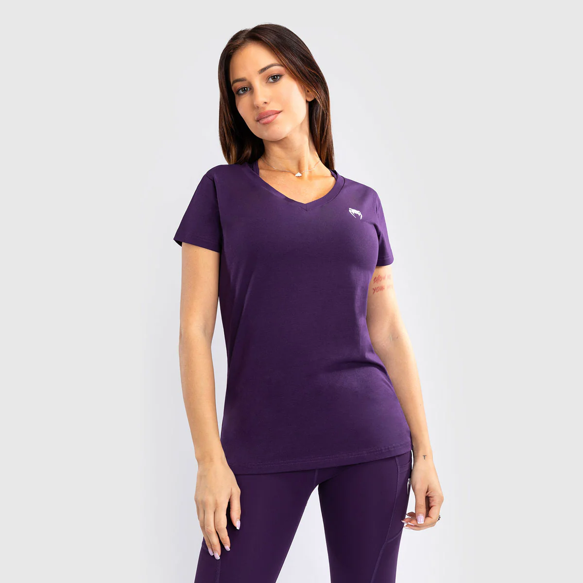 T-shirt Femme Venum Essential Violette 