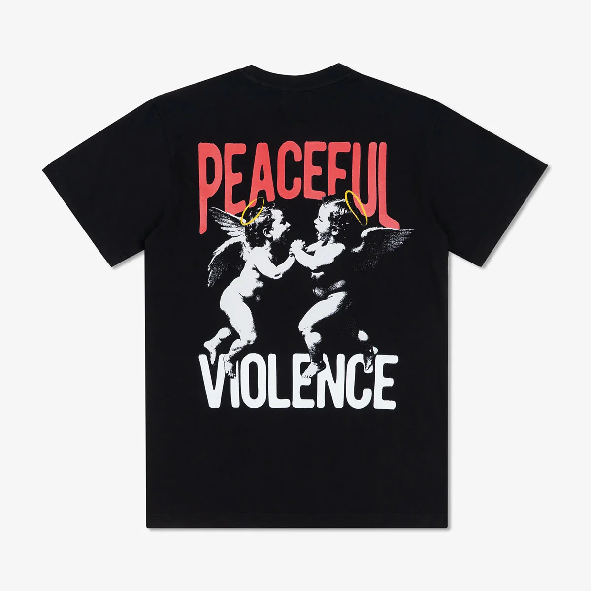 T-shirt Manto Angels Noir