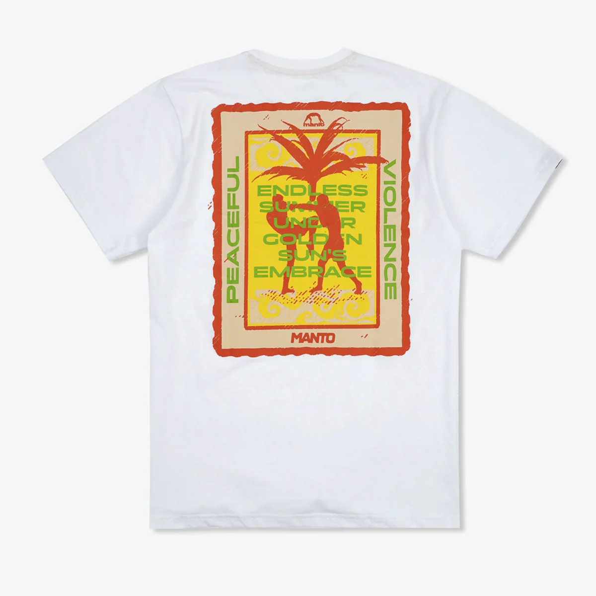 T-shirt Manto Endless Summer Blanc 