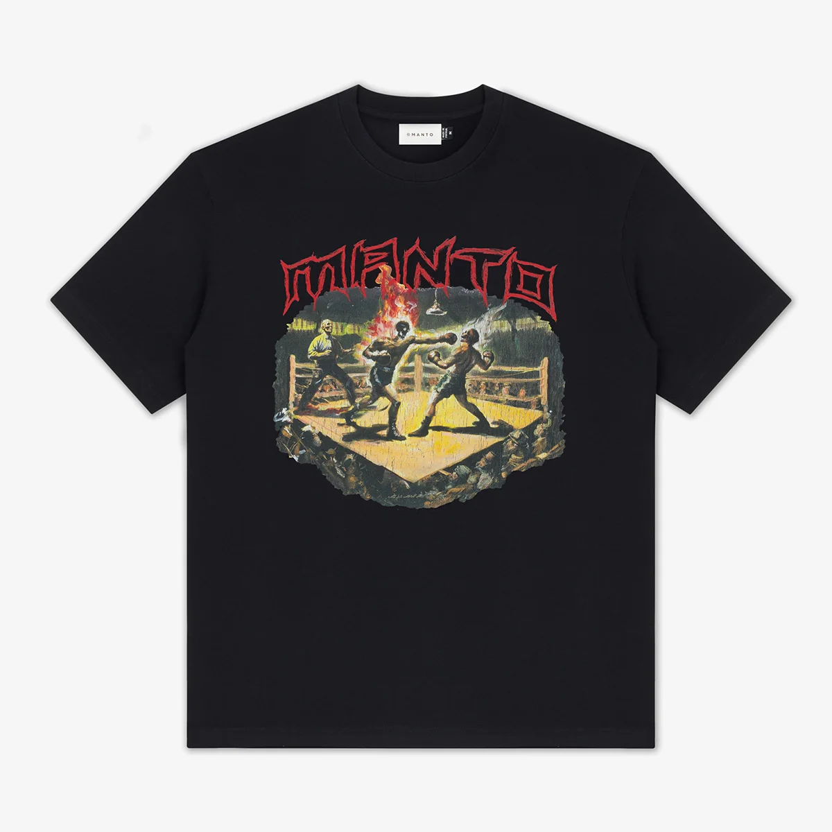 T-shirt Manto Ghost Fighter Noir 