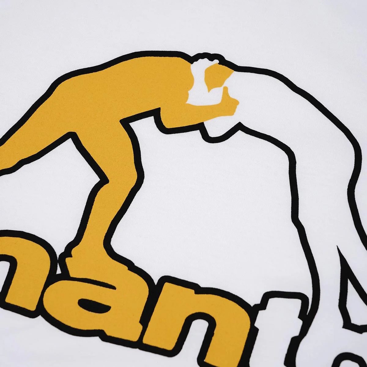T-shirt Manto LOGO Blanc  - Image 3