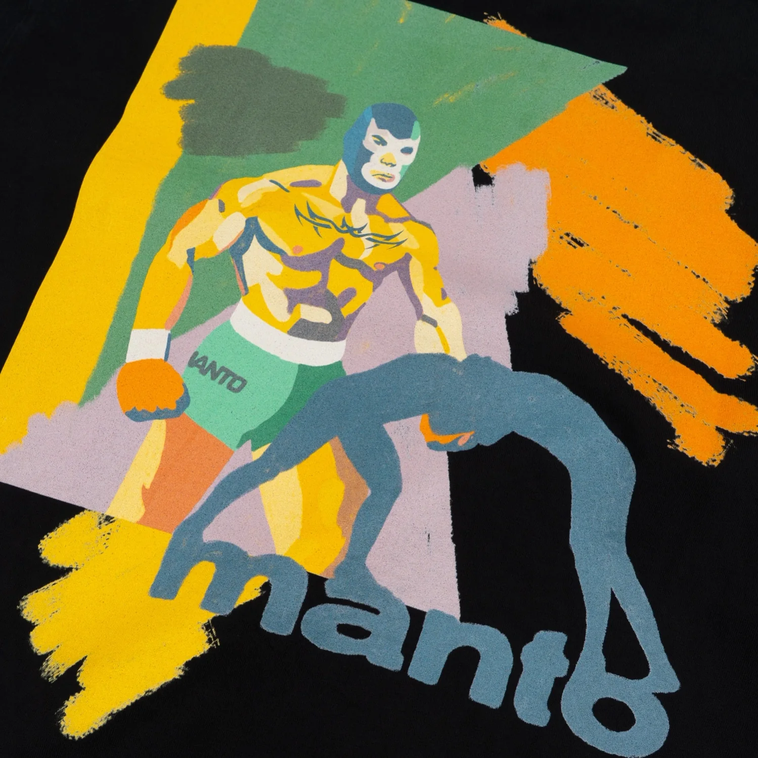 T-shirt Manto Luchador Noir  - Image 3