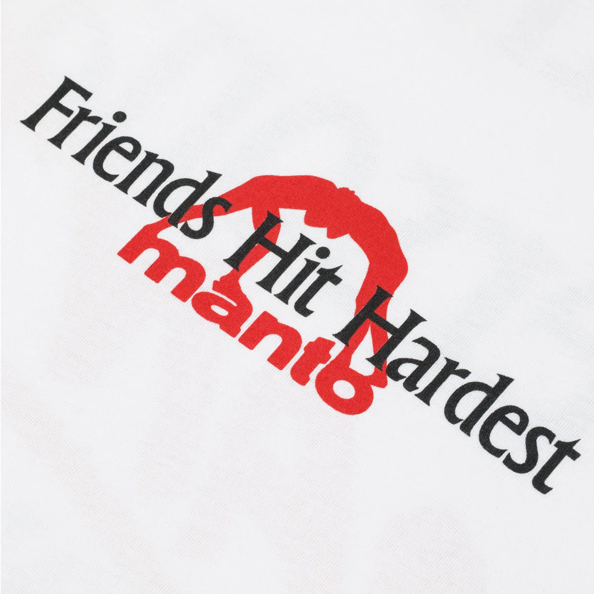 T-shirt Manto Nothing Personal Blanc  - Image 4