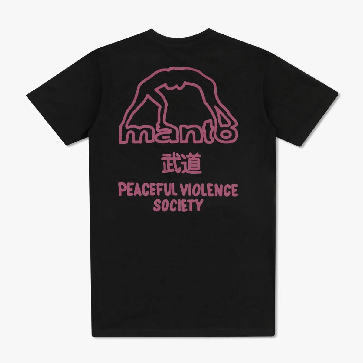 T-shirt Manto SOCIETY 25 Noir 