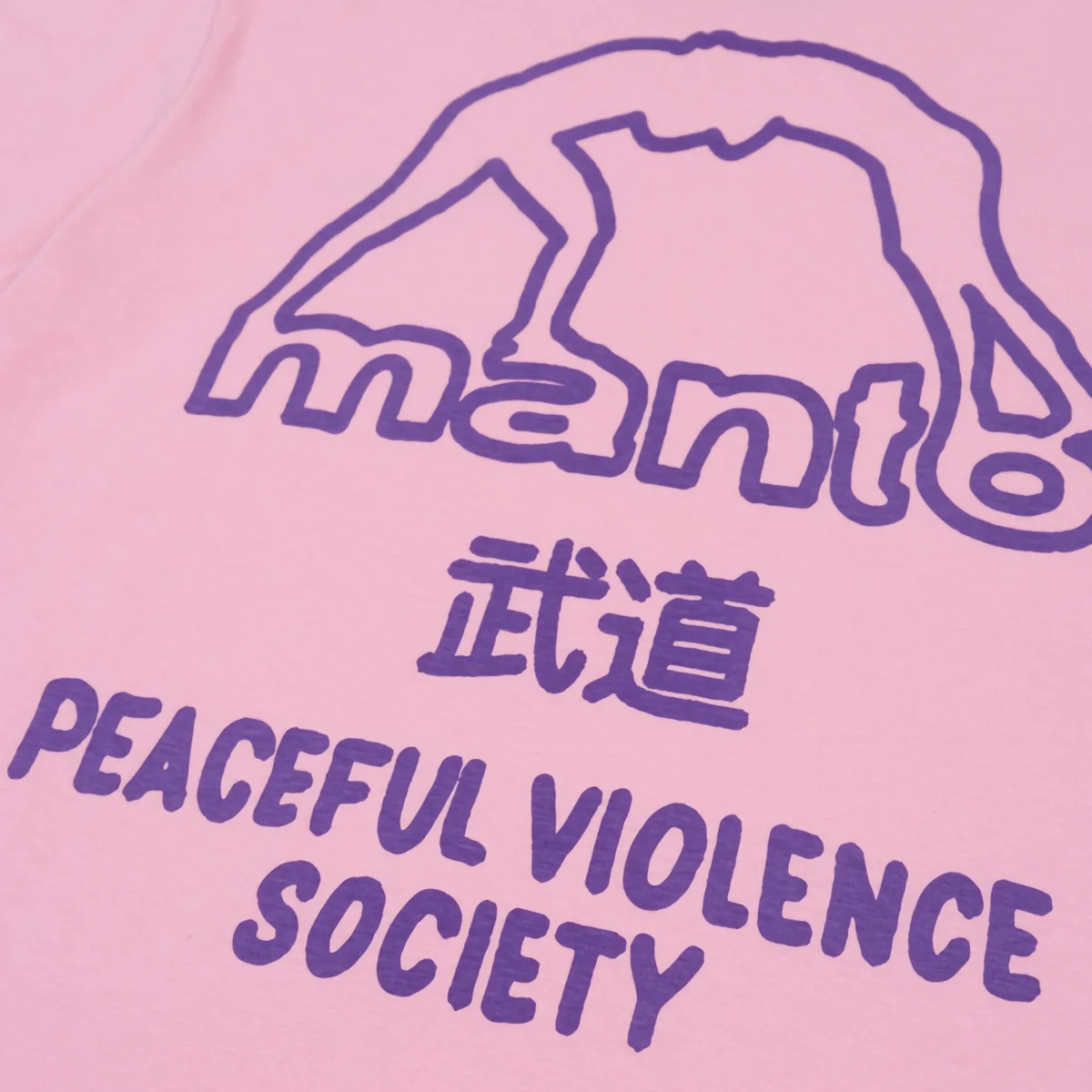 T-shirt Manto Society 25 rose  - Image 3