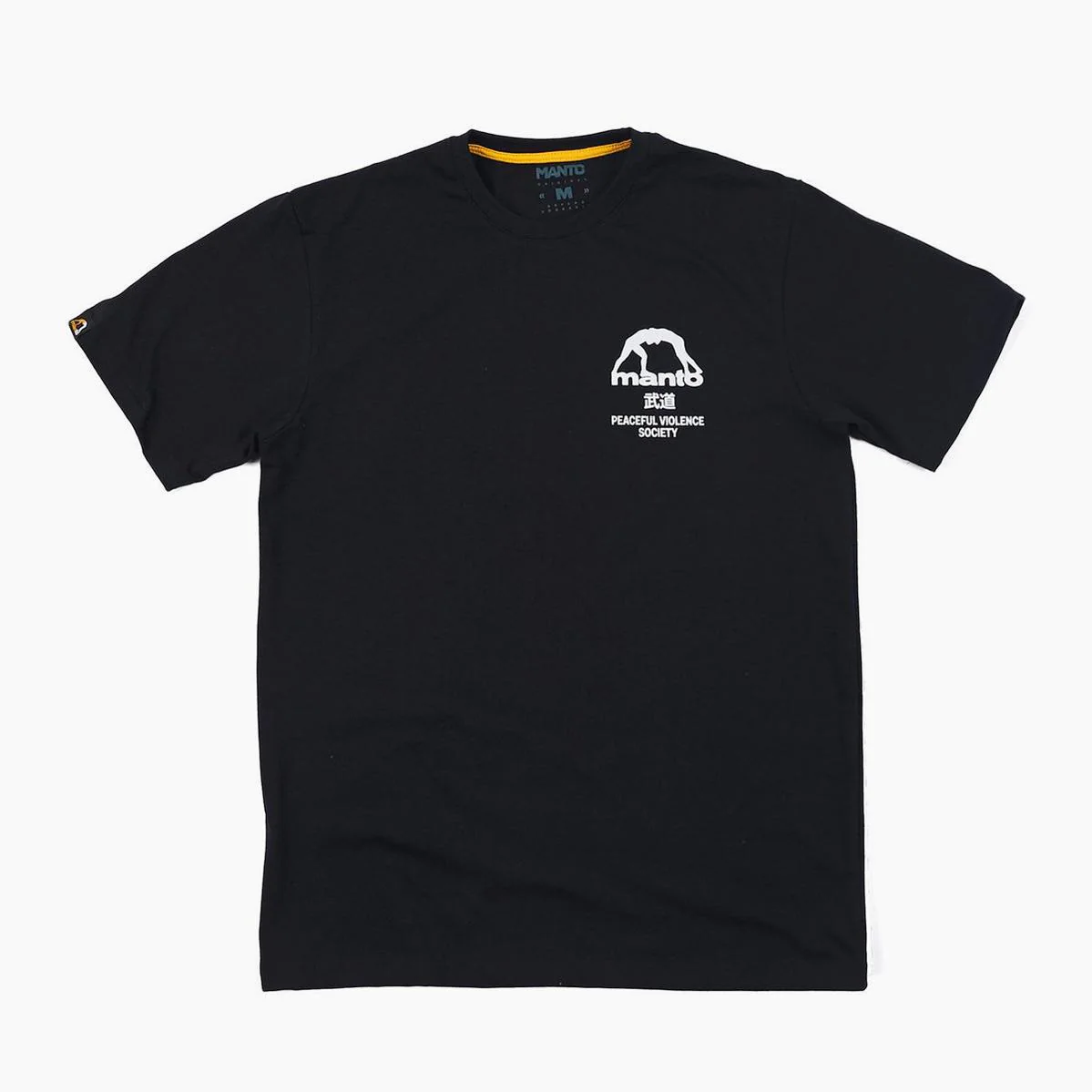 T-shirt Manto SOCIETY Noir-blanc  - Image 2