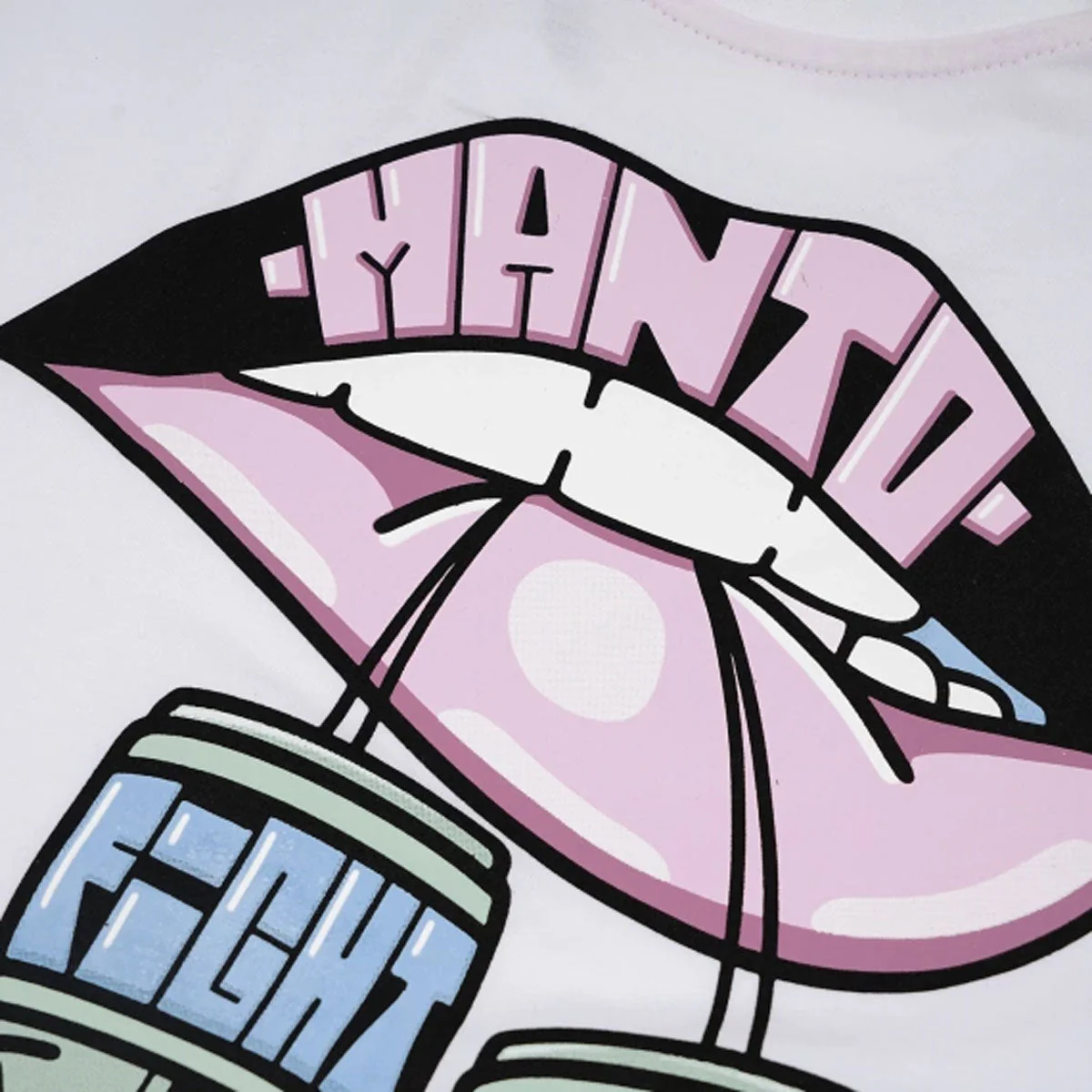T-shirt Manto x KTOF Gloves Blanc  - Image 3